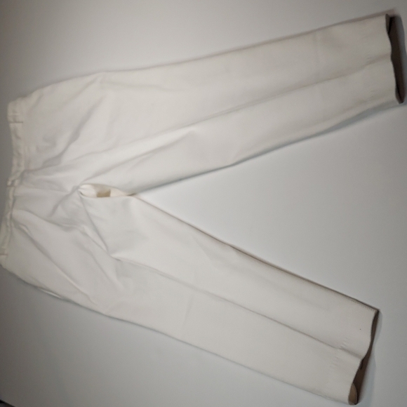Liz Claiborne White Pants with Stretch Size 8 - Picture 9 of 16